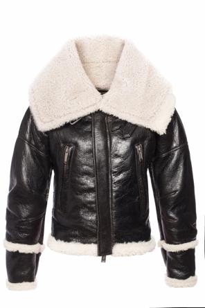 Jacket with a fur finish, zdjęcie 1 Jacket with a fur finish od Dsquared2